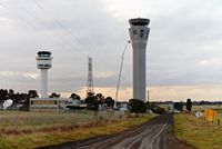 Ace tower hire works on the Melbourne's new Airport Control tower centre.
