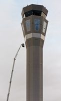 Ace tower hire works on the Melbourne's new Airport Control tower centre.