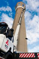 Ace tower hire works on the Melbourne's new Airport Control tower centre.