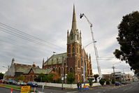 Investigation of Nth Melbourne Church Spire