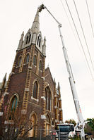 Investigation of Nth Melbourne Church Spire