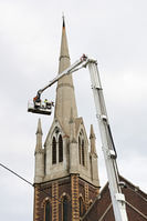 Investigation of Nth Melbourne Church Spire