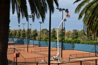 Melbourne Park have 8 outdoor Italian clay courts and is ideally the best training surface for upcoming stars to practice on a European style surface.