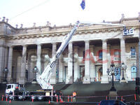 60 Metre Cherry Picker was hired to inspect the building of any risks or dangers.